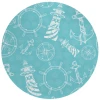 Dalyn Harbor HA9 Ocean Area Rug 8 ft. X 8 ft. Round