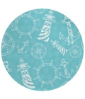 Dalyn Harbor HA9 Ocean Area Rug 8 ft. X 8 ft. Round