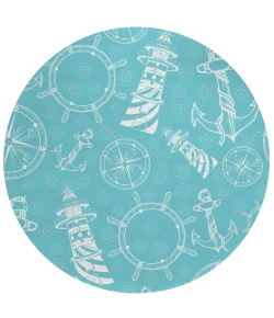 Dalyn Harbor HA9 Ocean Area Rug 8 ft. X 8 ft. Round