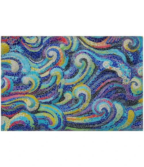 Dalyn Seabreeze SZ14 Indigo Area Rug 1 ft. 8 in. X 2 ft. 6 in. Rectangle