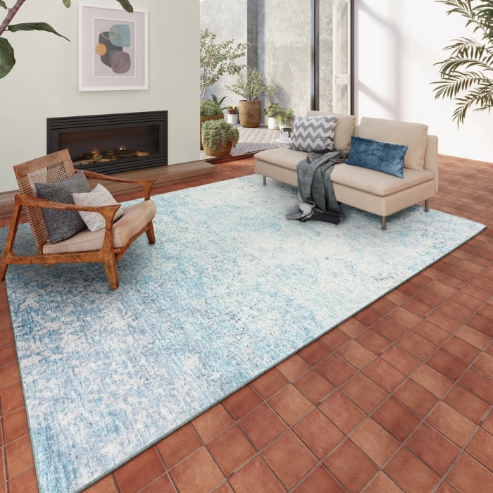 Dalyn Winslow WL3 Sky Area Rug 9 ft. X 12 ft. Rectangle
