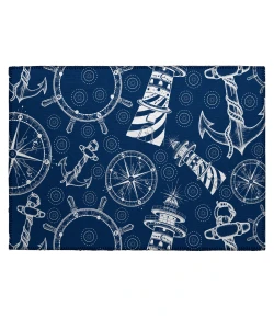 Dalyn Harbor HA9 Navy Area Rug 1 ft. 8 in. X 2 ft. 6 in. Rectangle