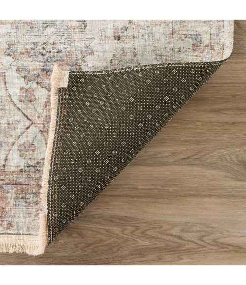 Dalyn Marbella MB5 Ivory Area Rug 6 ft. X 6 ft. Round