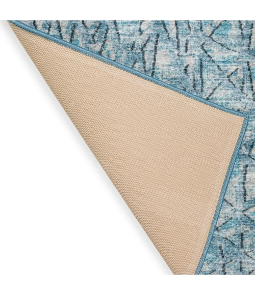 Dalyn Winslow WL2 Indigo Area Rug 4 ft. X 4 ft. Round