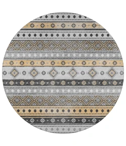Dalyn Sedona SN12 Midnight Area Rug 4 ft. X 4 ft. Round
