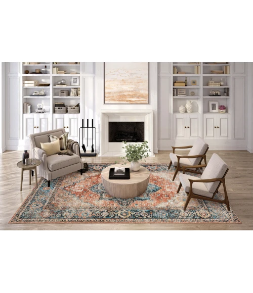 Dalyn Jericho JC2 Spice Area Rug 4 ft. X 4 ft. Round