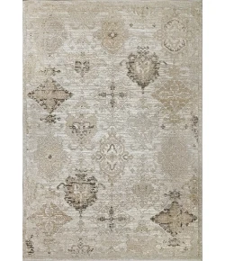 Dynamic Rugs MOMENTUM Ivory/Grey/Taupe 61795 2ft. 2in. x 7ft. 7in. Rect. Rug