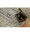 Dynamic Rugs ASTORIA Cream/Grey 3374 4ft. x 5ft. 7in. Rect. Rug