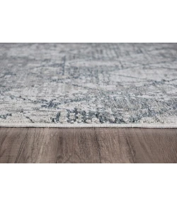 Dynamic Rugs ASTORIA Cream/Blue 3376 4ft. x 5ft. 7in. Rect. Rug