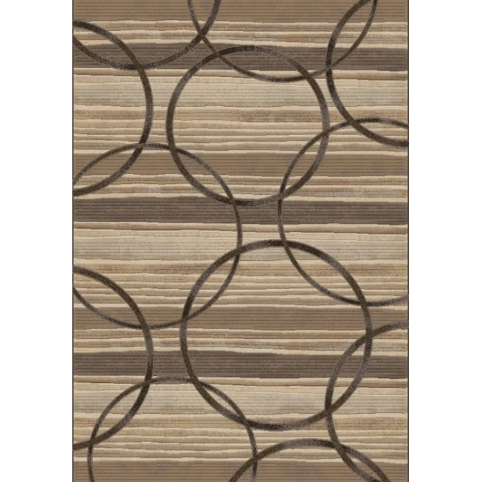 Dynamic Rugs ECLIPSE Multi/Silver 68146 7ft. 10in. x 10ft. 10in. Rect. Rug