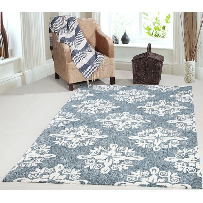 Dynamic Rugs PATIO Navy 8391 6ft. x 9ft. Rect. Rug