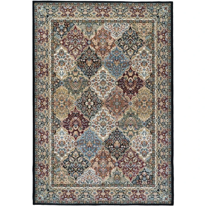 Dynamic Rugs ANCIENT GARDEN Multi 57008 2ft. x 3ft. 11in. Rect. Rug