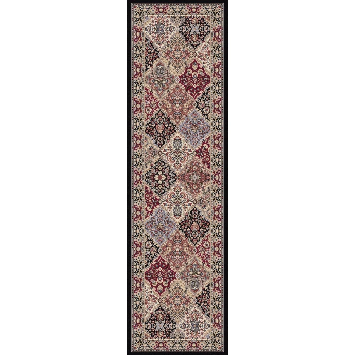 Dynamic Rugs ANCIENT GARDEN Multi 57008 2ft. 2in x 11ft. Rect. Rug