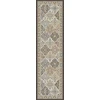 Dynamic Rugs ANCIENT GARDEN Brown/Blue 57008 2ft. 2in. x 7ft. 7in. Rect. Rug