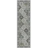 Dynamic Rugs ANCIENT GARDEN Cream/Grey 57008 2ft. 2in. x 7ft. 7in. Rect. Rug