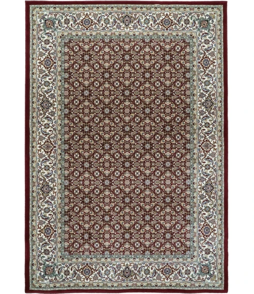 Dynamic Rugs ANCIENT GARDEN Red/Ivory 57011 9ft. 2in. x 12ft. 10in. Rect. Rug