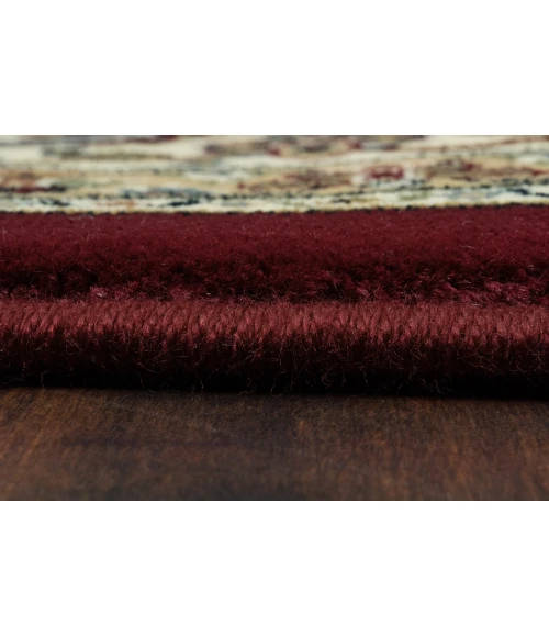Dynamic Rugs ANCIENT GARDEN Red/Ivory 57011 9ft. 2in. x 12ft. 10in. Rect. Rug