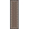 Dynamic Rugs ANCIENT GARDEN Black/Ivory 57011 2ft. 2in. x 7ft. 7in. Rect. Rug