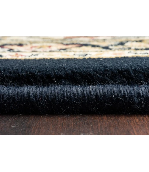 Dynamic Rugs ANCIENT GARDEN Navy 57011 9ft. 2in. x 12ft. 10in. Rect. Rug
