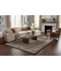 Dynamic Rugs ANCIENT GARDEN Navy 57011 9ft. 2in. x 12ft. 10in. Rect. Rug