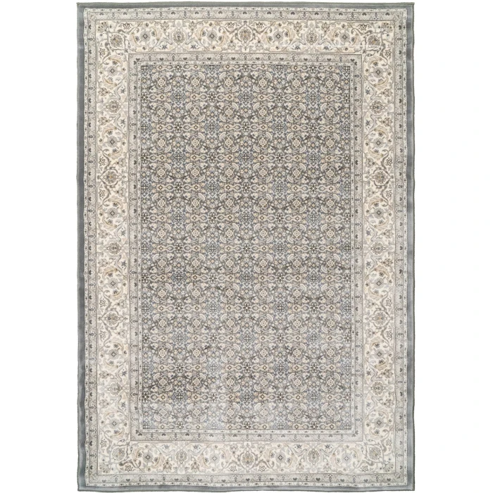 Dynamic Rugs ANCIENT GARDEN Grey/Cream 57011 3ft. 11in. x 5ft. 7in. Rect. Rug