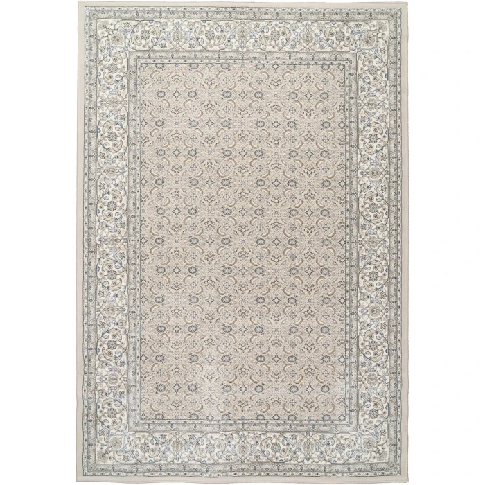 Dynamic Rugs ANCIENT GARDEN Soft Grey/Cream 57011 2ft. x 3ft. 11in. Rect. Rug