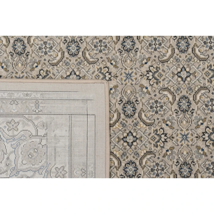Dynamic Rugs ANCIENT GARDEN Soft Grey/Cream 57011 2ft. x 3ft. 11in. Rect. Rug