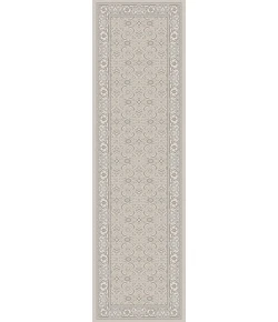 Dynamic Rugs ANCIENT GARDEN Soft Grey/Cream 57011 2ft. 2in. x 7ft. 7in. Rect. Rug