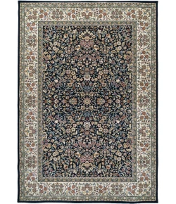 Dynamic Rugs ANCIENT GARDEN Blue/Ivory 57078 3ft. 11in. x 5ft. 7in. Rect. Rug