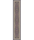 Dynamic Rugs ANCIENT GARDEN Blue/Ivory 57078 2ft. 2in x 11ft. Rect. Rug