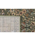 Dynamic Rugs ANCIENT GARDEN Green/Ivory 57078 2ft. 2in x 11ft. Rect. Rug