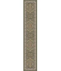 Dynamic Rugs ANCIENT GARDEN Green/Ivory 57078 2ft. 2in x 11ft. Rect. Rug