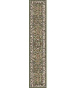 Dynamic Rugs ANCIENT GARDEN Green/Ivory 57078 2ft. 2in x 11ft. Rect. Rug