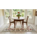 Dynamic Rugs ANCIENT GARDEN Ivory 57084 2ft. 7in. x 4ft. 7in. Oval Rug