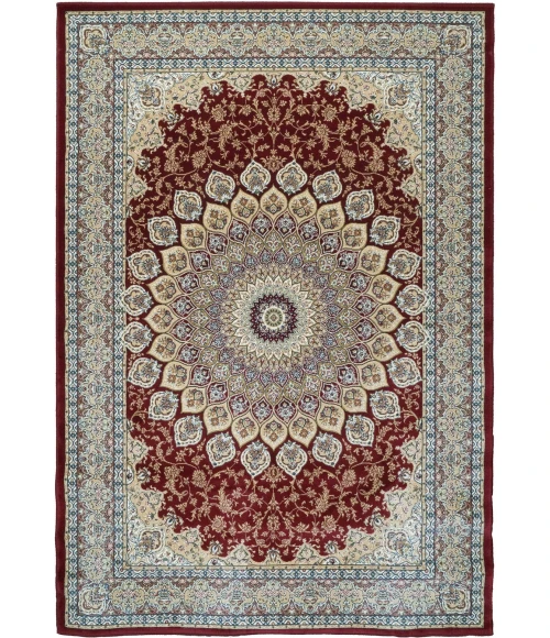Dynamic Rugs ANCIENT GARDEN Red 57090 3ft. 11in. x 5ft. 7in. Rect. Rug
