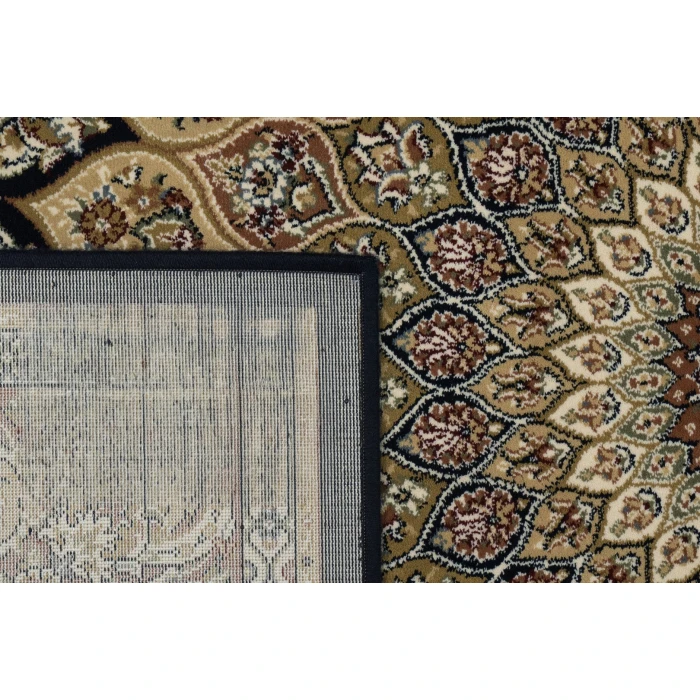 Dynamic Rugs ANCIENT GARDEN Navy 57090 2ft. 2in x 11ft. Rect. Rug