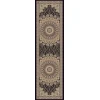 Dynamic Rugs ANCIENT GARDEN Navy 57090 2ft. 2in. x 7ft. 7in. Rect. Rug