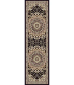 Dynamic Rugs ANCIENT GARDEN Navy 57090 2ft. 2in. x 7ft. 7in. Rect. Rug