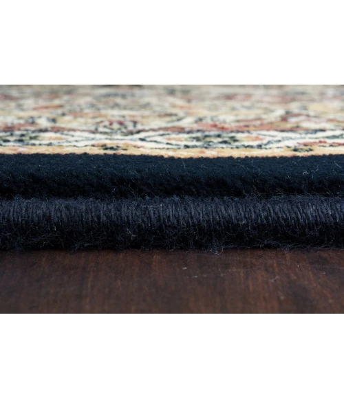 Dynamic Rugs ANCIENT GARDEN Navy 57090 3ft. 11in. x 5ft. 7in. Rect. Rug