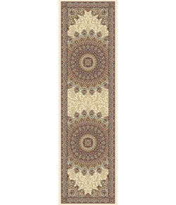 Dynamic Rugs ANCIENT GARDEN Ivory 57090 2ft. 2in. x 7ft. 7in. Rect. Rug