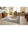 Dynamic Rugs ANCIENT GARDEN Ivory 57090 6ft. 7in. x 9ft. 6in. Rect. Rug