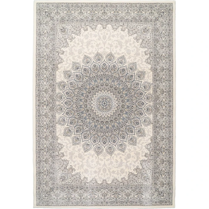 Dynamic Rugs ANCIENT GARDEN Cream/Grey 57090 2ft. x 3ft. 11in. Rect. Rug