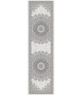 Dynamic Rugs ANCIENT GARDEN Cream/Grey 57090 2ft. 2in x 11ft. Rect. Rug