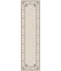 Dynamic Rugs ANCIENT GARDEN Ivory 57091 2ft. 2in x 11ft. Rect. Rug