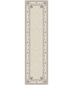 Dynamic Rugs ANCIENT GARDEN Ivory 57091 2ft. 2in x 11ft. Rect. Rug