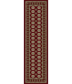 Dynamic Rugs ANCIENT GARDEN Red/Beige 57102 2ft. 2in. x 7ft. 7in. Rect. Rug