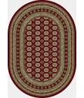 Dynamic Rugs ANCIENT GARDEN Red/Beige 57102 2ft. 7in. x 4ft. 7in. Oval Rug