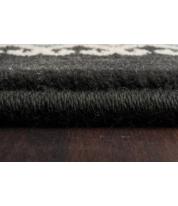 Dynamic Rugs ANCIENT GARDEN Charcoal/Silver 57102 7ft. 10in. Round Rug