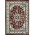 Dynamic Rugs ANCIENT GARDEN Red/Ivory 57119 5ft. 3in. x 7ft. 7in. Rect. Rug