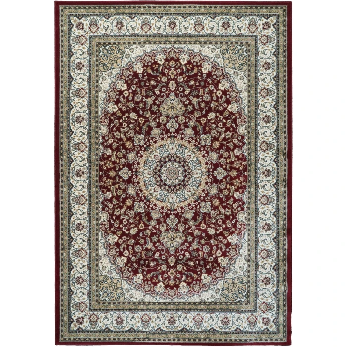 Dynamic Rugs ANCIENT GARDEN Red/Ivory 57119 7ft. 10in. x 10ft. 10in. Rect. Rug